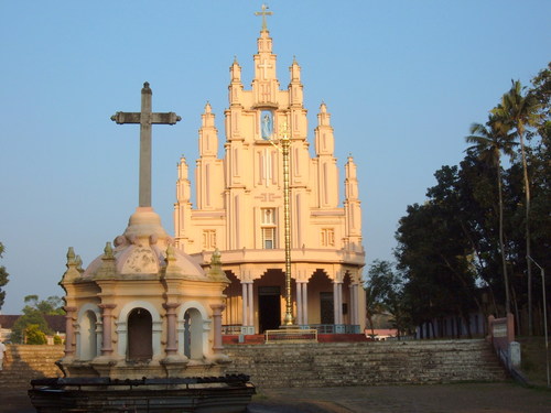  St. Mary’s Forane Church, Athirampuzha view 